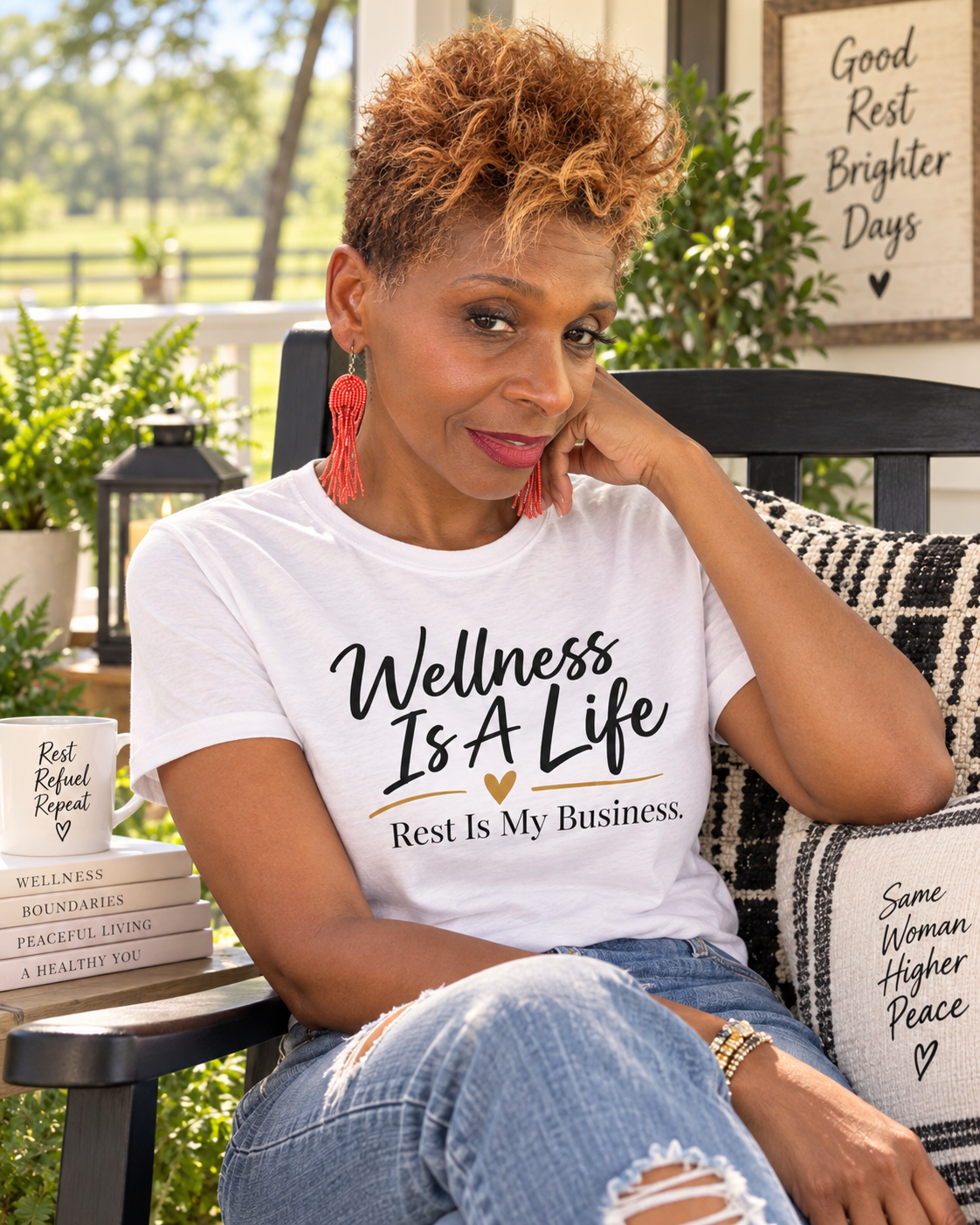 Lady J, founder of WellNest Retreat Ranch